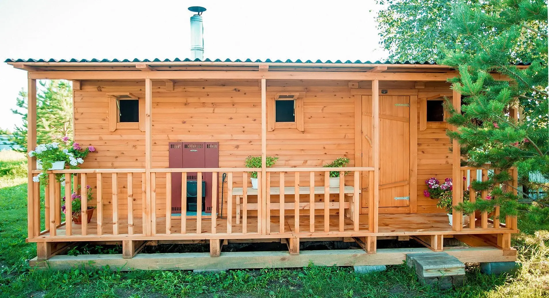 Щитовые бани